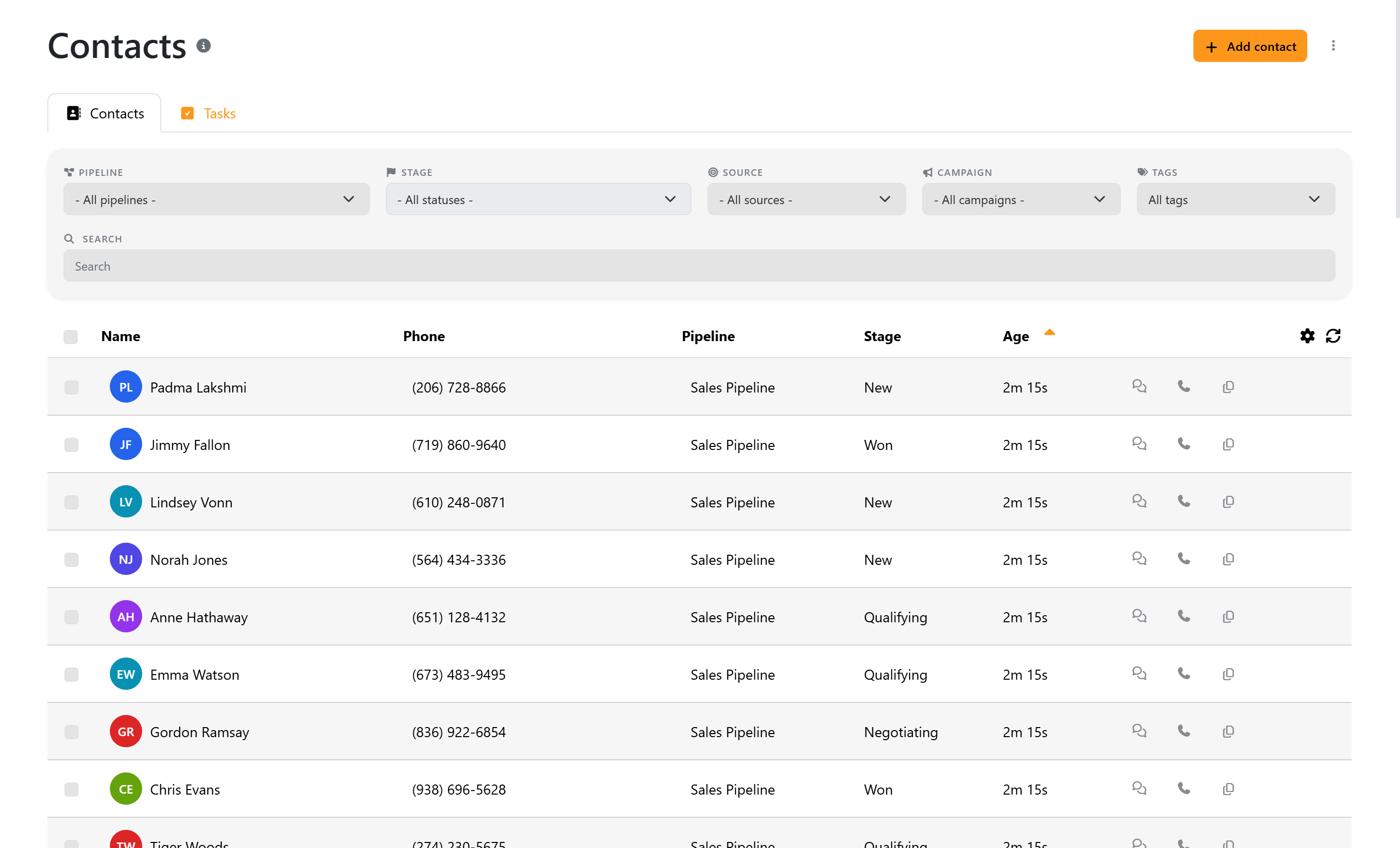 Contact Management