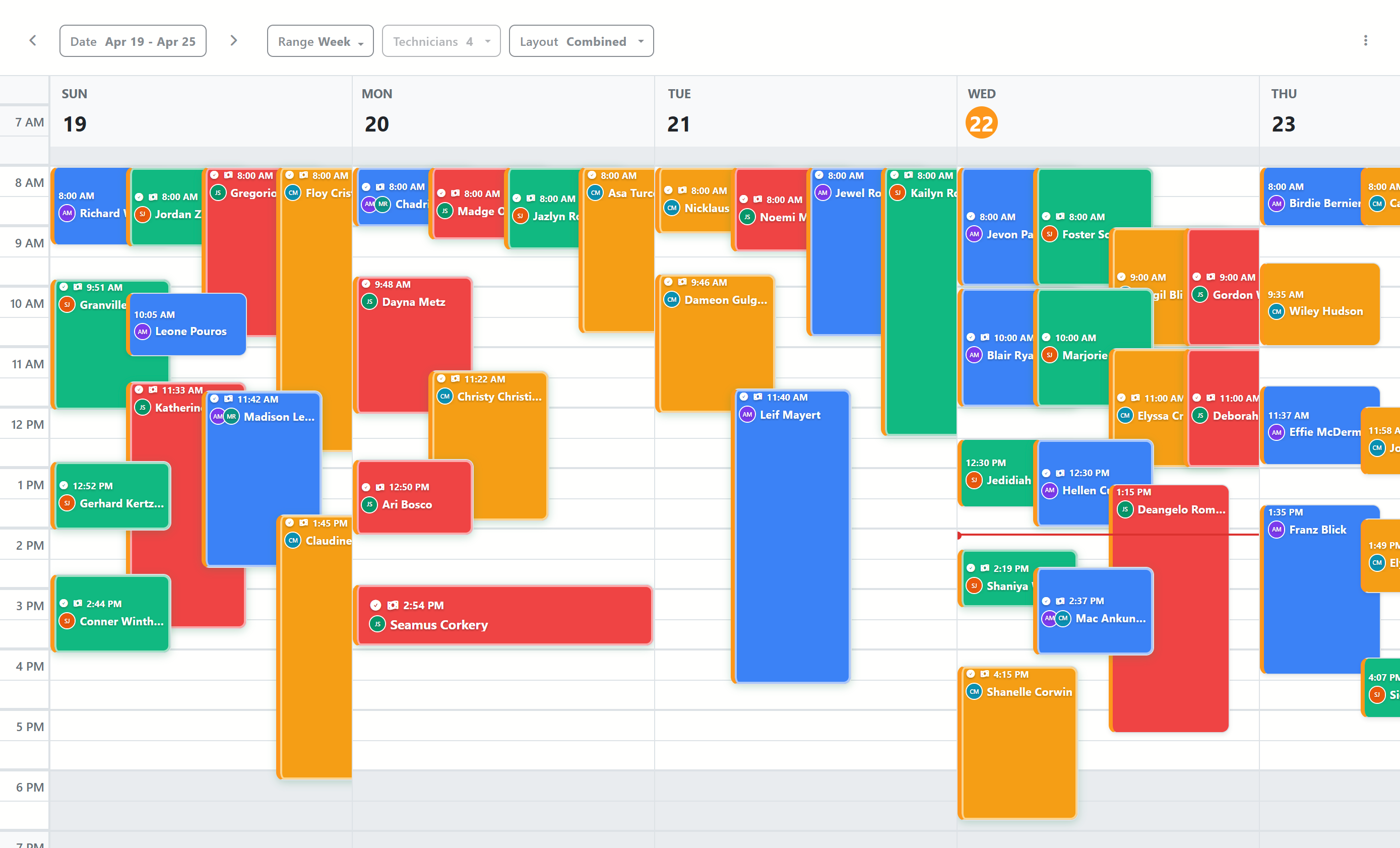 Visual Calendar